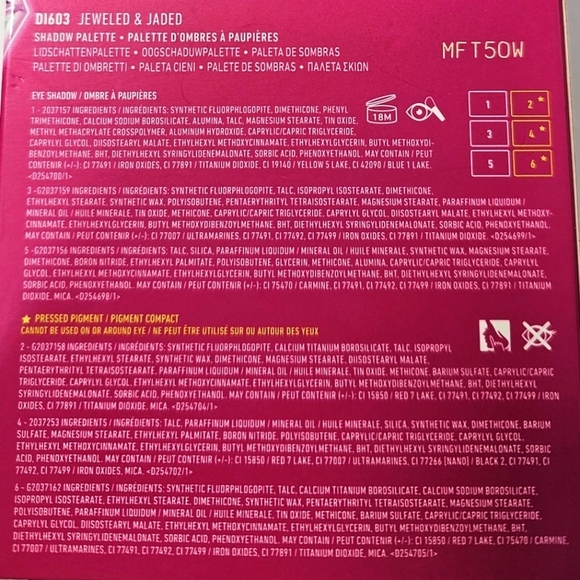 NYX Diamonds & Ice Shadow Palette Neautrals Tones in Metallics and Matte - Picture 3 of 3